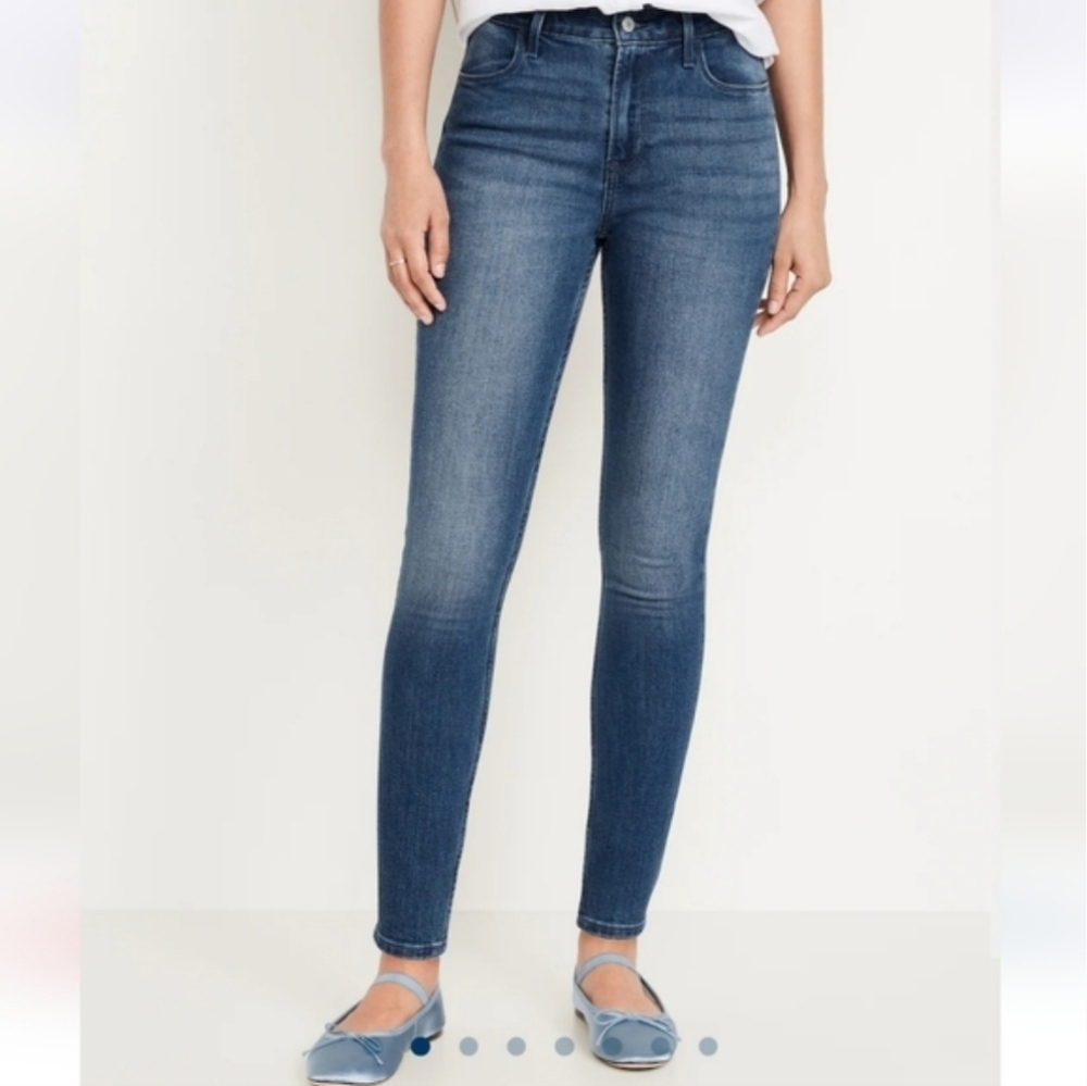 Old Navy High Rise Wow Super Skinny Jeans Pants